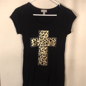 Guess Black Fitted Tee